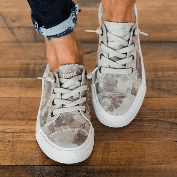 Blowfish Malibu Maxine “Natural Foggy Camo” Shoe - Picture 2 of 12